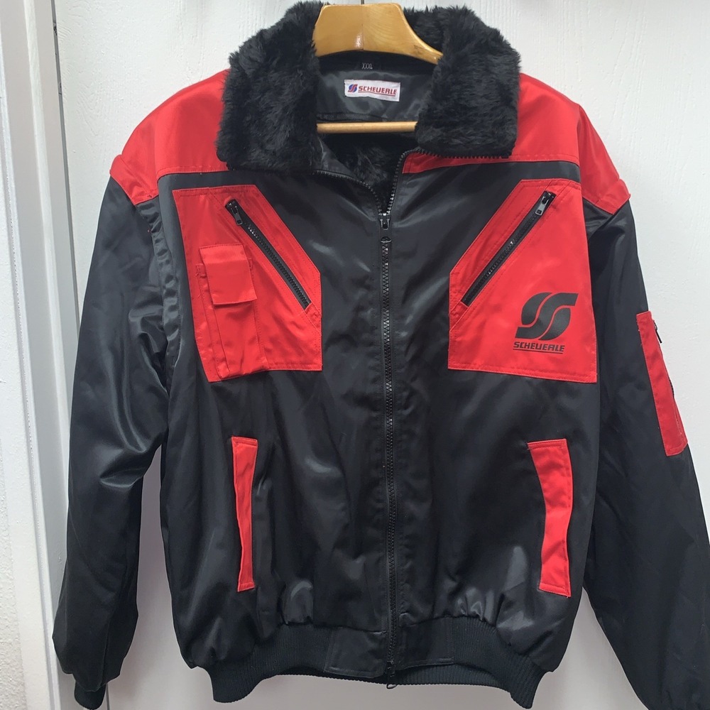 Scheuerle‎ Heavy Equipment Men's Sherpa Pilot Jacket tractor trailers 3XL